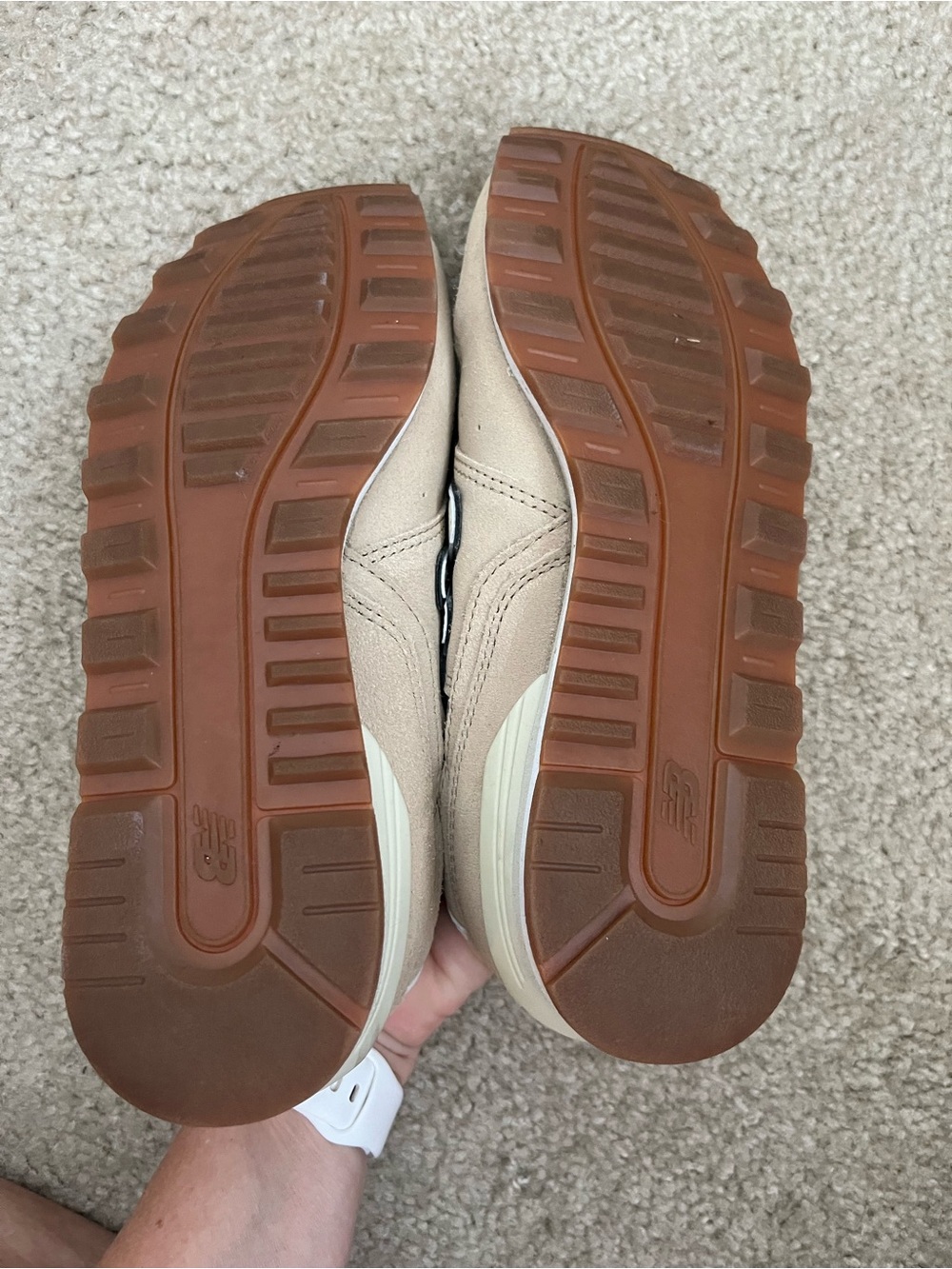 New Balance (sold by Jcrew) Tan 500 Series Running Shoes - Picture 6 of 9